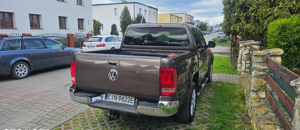 Volkswagen Amarok cena 64900 przebieg: 312000, rok produkcji 2014 z Kruszwica małe 37